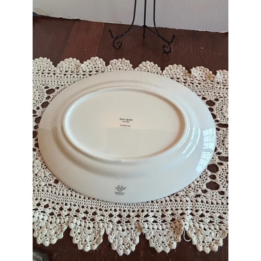 Kate‎ Spade Lenox Bonnabel Place Oval Serving Platter 13